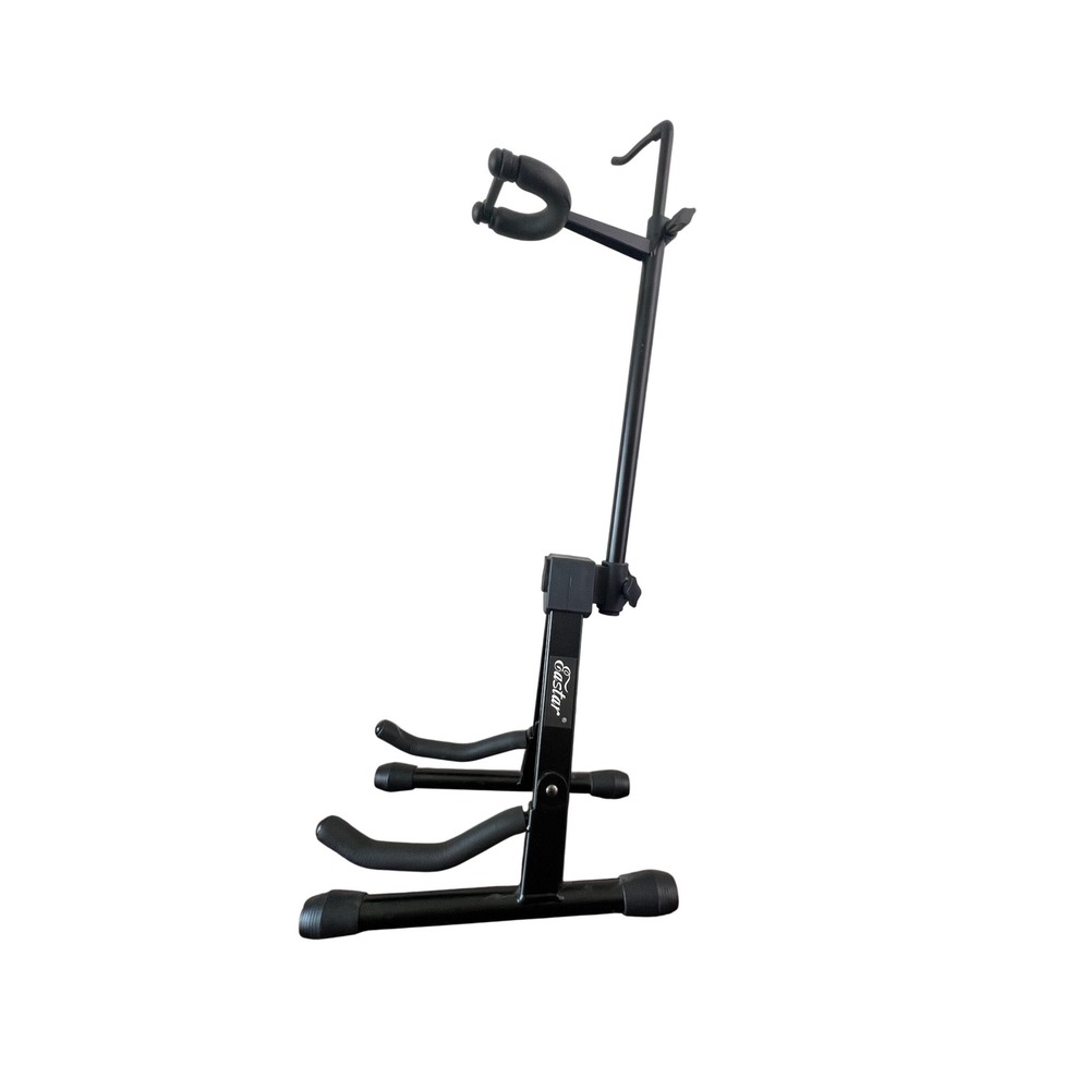 Eastar Adjustable Portable Folding Violin Guitar Stand Black Metal